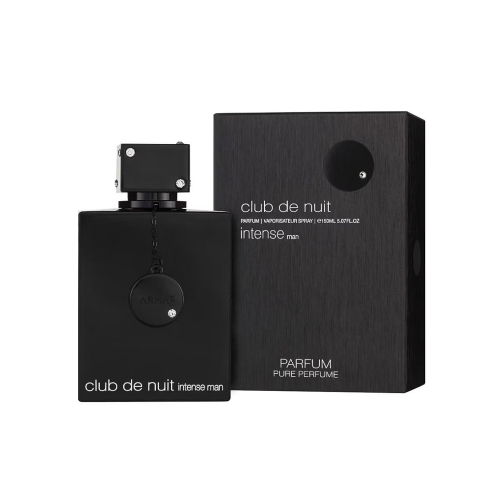 Club de Nuit Intense Man frasco y caja